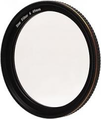 Adjustable Star Filter, Adjustable Cross Screen Effect Filter for DSLR Cameras, Anti Glare Camera Filter for Night Scenery Glass Products (58mm)