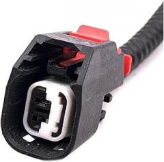 2Pin Car Fuel Injector Electronic Connector Wiring Harness ABS Sensor Plug Compatible With Je~p Grand Cherokee Wra~gler 13627749