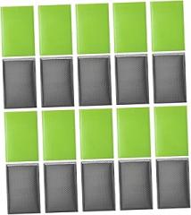 Generic 20Pcs Bubble Pack Bag Thickened Matte Film for Electronics Clothing Po Film Strong Protective Design