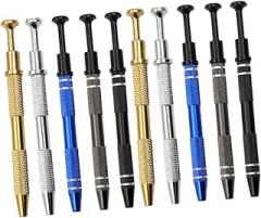 10pcs Flexible Claw Grabber Tool Small Parts Picker Screw Grabbers for Electronics Ic Puller for Diy Enthusiasts