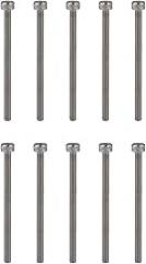 Hex Socket Cap Screw, Stainless Steel M3 Bolt for 3D Printer Hardware, 10Pcs 45mm Fastener for Motor Heat Sink Fan Cover Fixing, DIY Enthusiasts and Electronics Projects