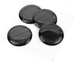 GLEAVI 4pcs Car Door Lock Covers Water Resistant Carbon Fiber Enhance Vehicle Aesthetics