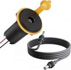 Starlink Mini Cable 6.5FT, 20AWG Replacement Starlink Mini DC Power Cable Starlink Mini Accessories,RV Pass Through Power Socket with DC 12V to 24V Step Up Converter Adapter Waterproof & Aluminum