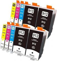 912XL Ink Cartridge for Hip 912 XL HiP912 Compatible OfficeJet 8010 8012 8013 8015 8017 8018 8020 8022 8023 8026 8028 8035 Printer Replacement for OEM New 2026 High for Reliable Electronic Component