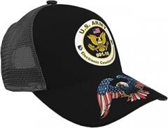 YYOuJUYNA US Army MOS 991 Electronic Counter Measures Mesh Baseball Cap Dad Hat