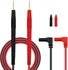 Banana Plug Multimeter Test Leads Kit,1000V 10A Digital Multi Meter Clamp Tester Probe Test Probes Leads for Multimeter Electronic Test Leads Accessories (4 pcs)