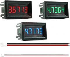 Mini AmTrackier Metier DC12V 0-30A/5mA/50mA 0-3.0000A Amp Current Trackier Metier Tester Detector 0.36