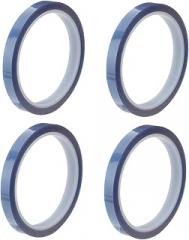 Mipcase 4rolls High Temperature Tape of Tape for Sublimation Electronics and Projects Strong Adhesive Easy to Use