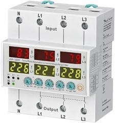 Electronic parts AVR-XXTF 3x380V+Nuetral Over-current and Voltage Protection Relay 63A,80A,100A(with Phase Sequency,One Size)