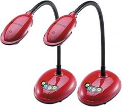 Lumens DC125 High-Definition USB Document Camera, Portable, Full HD 1080p Output Resolution, Plug and Play, 30fps Dynamic Image, Joint-free Gooseneck, Video/Audio Recording, 8x Zoom, Pack of 2