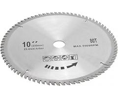 Circular Saw Blades 10 Inch 80T 254mm Circular Saw Blade Cutting Disc Woodworking Cemented Carbide Saw Blade