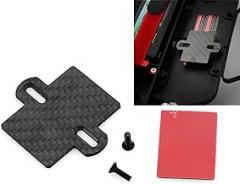 Replacement Carbon Fiber ESC Mounting Fixing Plate Kit for TRAXXAS Slash 4WD 2WD RC Car