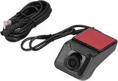 Car Dash Cam - 140° Wide Lens Angle USB Driving Video Recorder with Touch Screen, Motion Detection, Front & Rear Dual Lenses, ADAS & Electronic Dog Support