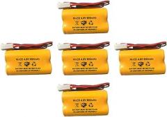 (5 Pack) 4.8v 800mAh NiCad Battery Exit Sign Emergency Light CXL6VBXT 0120894 12-894 20-0001 A15032-1 100-003-A113 OSA004