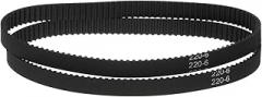 Generic 2pcs 2GT Timing Belt Closed Loop Rubber Belts 220-2GT-9, 6mm Width x 220mm L