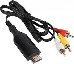 HD Multimedia Interface to Converter 4K 30hz Plug and Play for HD DVD PC TV Black