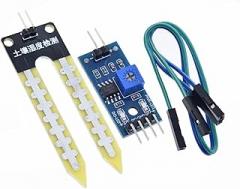 Soil Moisture Meter Detection Module Intelligent Electronic Soil DIY Sensor for Moisture Module Robot Suitable