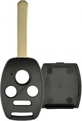 1x New Replacement Remote Key Fob Extremely Strong Shell / CASE Compatible with & Fit for Honda Acura - MPN N5F-S0084A-S-02 (NO Electronics or Chip Inside)