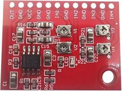 Ne5532 TDA1308 Mono Signal Input Audlo Mixing Board 4 Mono Inputs and 1 Mixed Output for Microphone Voice Sound Mixing Module New 2026 High for Reliable Electronic Component