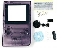 Replacement Housing Shell Case Screen Atomic Monitor Cover for GBP for Game Boy Pocket Purple Accessory