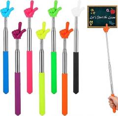 STARVAST 21PCS Pointer Stick for Classroom, Multipurpose Teacher Pointer Stick, Extendable Pointer Finger, Telescoping Hand Pointer Retractable Pointing Stick for Presentation Whiteboard (7 Colors)