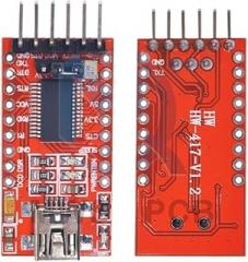 FT232RL Module Red MINI-USB Ftdi Usab 3.3V 5.5V to Serial Adapter for Arduieno FT232 Mini Port New 2025 Arrival High Reliable Electronic Component, Precision, Stable Performance