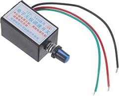 Electronic Speed Controller Switch Fan Regulator for Bulbs and Heaters Durable Material Easy Installation for Automotive and Home Use