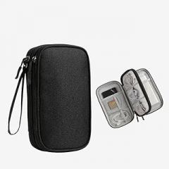Electronics Organizer Bag Pouch Cable Charger Organizer Carrying Case for Earphone Powerbank USB Hard Drive SD Card