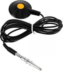 KICHOUSE 2pcs -Static Ground Cable with Clip and PVC Pu Material ESD Wire for Electronics Workstations Prevents Static Discharge for Grounding Equipment and Repairs