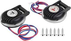 Akozon Anchor Winch Foot Switch 2pcs Deck Compact Boat Marine Winch Up/Down Stainless Steel