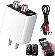 Bluetooth 5.4 Receiver to AUX/RCA Converter, Convert Wired to Wireless Speakers, Bluetooth for Old Stereo Speakers (1Set)