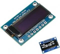 Electronic Components 0.91 Inch 128x32 SPI Port OLED LCD Display Screen Module SSD1306 Driver IC DC 3.
