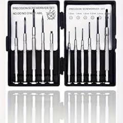 11Pcs Screwdriver Set Mini Precision Screwdriver Set,Multi-Function Repair Tool Kit for Phone Laptop Glasses Electronics Watches Household Home Repair Tool