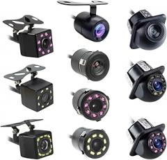 Hippcron Car Rear View Camera 8 Led Night Vision Reversing Auto Parking Monitor Ccd Waterproof Hd Video New 2026 High for Reliable Electronic Component, Precision, Stable Performance