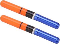 ZJchao Fishing Floats, Night Fishing Bobber with Electronic Lighted System, 2-Pack Battery-Powered Floats for Nighttime Fishing Activities, Blue