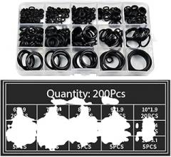 Rubber O Ring Gaiskets Seal Nitrile Rubber Bands High Pressure O-Rings Repair Kit Sealing Elastic Band O Rubber Rings Replacement for OEM New 2026 High for Reliable Electronic Component