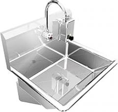 HAND SINK ONE USER STAINLESS STEEL 24
