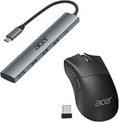 Acer USB C Hub 5 in 1 with Wireless Mouse