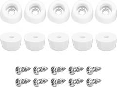 uxcell 10Pcs Rubber Bumper Feet, 0.28