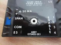 RESEARCH INC. 070403-001 PHASE ANGLE Firing Circuit 208/240