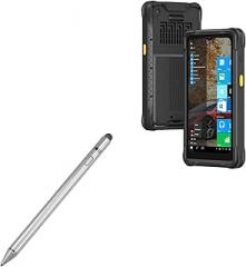 BoxWave Stylus Pen Compatible with Kcosit K73H (6.5 in) - AccuPoint Active Stylus, Electronic Stylus with Ultra Fine Tip - Metallic Silver
