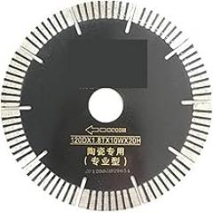 120mm T-slot Diamond Saw Blades For Wandeli Tile Cutting Machine, 10 Pieces Durability, Efficience(Black)