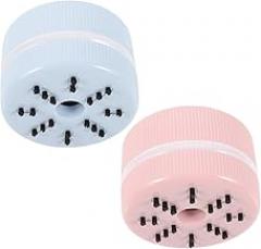 Happyyami 2pcs Portable Dust Collector Handheld Dust Cleaning Tool Stick Vacuum Cleaner Small Electronic Cleaner Random Color