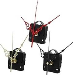3Sets DIY Clock Movement Repair Kit of Clock Mechanism for Wall Clocks High Precision Electronic Clock Movements Durable Clock Accessories for Home Decor and Crafts