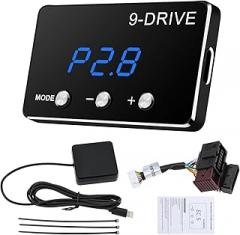 Throttle Response Controller, 9 Drive Modes Smart Electronic Pedal Accelerator for Dodge Ram 1500 Jeep Wrangler JL Gladiator JT Nissan Titan Trucks Frontier