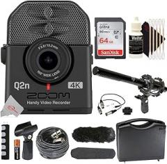 Teds Electronics Zoom Q2n-4K Ultra High-Definition Handy Video Recorder +Accessory Kit