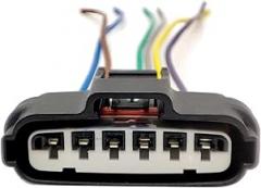 1/5/10 Accelerator pedal TPS electronic fuel injection throttle body sensor 6-way car waterproof connector 90980-11858(1PCS)