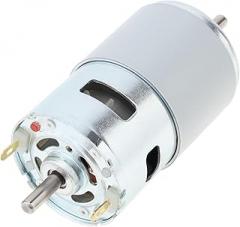 795 DC Motor 12V 24V 5000RPM-10000RPM Double Output Shaft Micro Motor High Torque Speed with Ball Bearing for Power Tools DIY Toys Electronic Component Motor