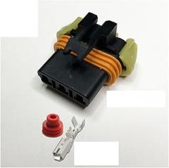 Dj7025w-2.8 Blower Control 2/3/4/5/6/ Pin Car Electronic Fan Harness Sealed Waterproof Connector Terminal Sheath 15300027(3p Female,1sets)