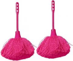 2pcs Multifunctional Static Electricity Duster with Ergonomic Handle for Home and Car Dust Removal Lightweight Household Cleaning Tool for Blinds Furniture Electronics and Ceilings